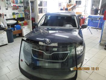 Čelní sklo Škoda Rapid