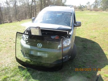 Čelní sklo VW Caddy